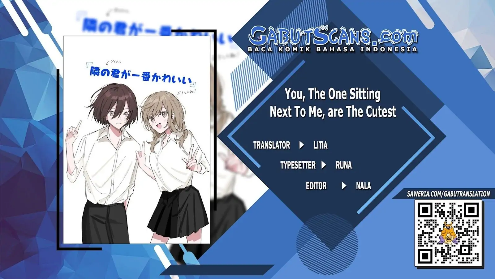 Kamu yang duduk di sebelahku adalah yang paling imut-Chapter 25